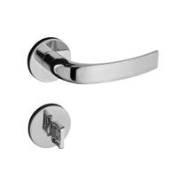 Fechadura Copa Banheiro 40mm Roseta Cromada RR2 962-40PB CR Pado