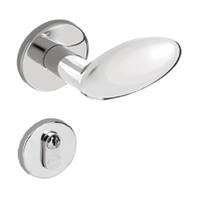 Fechadura Cosmus 55mm Cromada Zamack Imab Conjunto