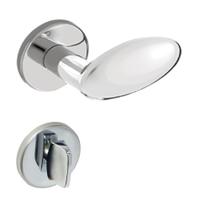 Fechadura Cosmus 55mm Cromada Zamack Imab Conjunto