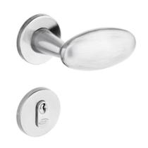 Fechadura Cosmus 55mm Escovada Zamack Imab Conjunto