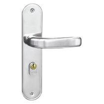 Fechadura Cromada Modelo Stilo para Porta Externa - Mgm