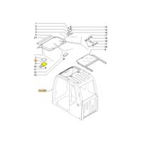 Fechadura de Aço da Cabine - CASE YN02C03810F1 Fechadura de Aço da Cabine - CASE YN02C03810F1