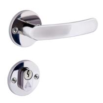 Fechadura de Aço Inox Polido Premium /11 Externa - 24529 - ALIANÇA