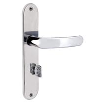 Fechadura de Aço Inox Polido Premium /71 para Banheiro - 71981 - ALIANÇA