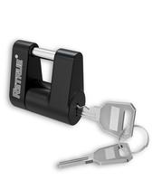 Fechadura de acoplador de lingueta de reboque RETRUE preta 0,6 cm x 1,9 cm