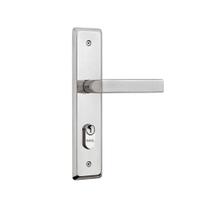 Fechadura de banheiro de aço zamac cromada 40mm Fit MZ560N Papaiz
