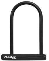 Fechadura de bicicleta Master Lock 8320D preta padrão em U com chave