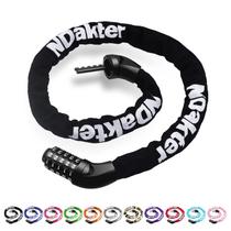 Fechadura de bicicleta NDakter Combinação de 5 dígitos Heavy Duty Fechadura de bicicleta NDakter Combinação de 5 dígitos Heavy Duty