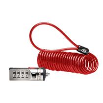 Fechadura de cabo Kensington K64671AM Combinação Portátil Vermelha