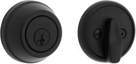 Fechadura de cilindro único Lock Kwikset 780 preta fosca