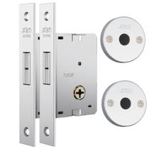 Fechadura de Correr STAM 1008 Tetra Chave CASAL Cromada Broca 30mm Esp. Inox 109369 Fechadura de Correr STAM 1008 Tetra Chave CASAL Cromada Broca 30mm Esp. Inox 109369