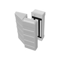 Fechadura de Eletroímã AGL AL180, Anti Arrombamento, Alumínio, Fechamento Silencioso, Prata