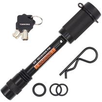 Fechadura de Engate de Reboque TowWorks 79631 com Chave - 5/8" com Extensão de 3,25 cm Fechadura de Engate de Reboque TowWorks 79631 com Chave - 5/8" com Extensão de 3,25 cm