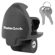 Fechadura de Engate para Reboque Master Lock 379ATPY - Universal e Preta