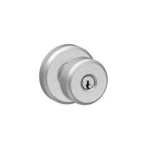 Fechadura de entrada com chave SCHLAGE F51A BWE 626 GSN 619 Bowery Knob Fechadura de entrada com chave SCHLAGE F51A BWE 626 GSN 619 Bowery Knob