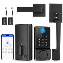 Fechadura de entrada inteligente sem chave POWIFY com alça preta