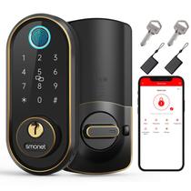 Fechadura de entrada inteligente sem chave SMONET Fingerprint Bluetooth
