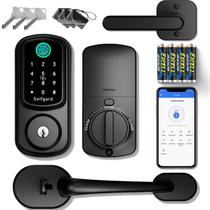 Fechadura de entrada sem chave Deadbolt com conjunto de alças Seifgard Fechadura de entrada sem chave Deadbolt com conjunto de alças Seifgard