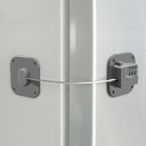 Fechadura de geladeira Coipdfty Heavy Duty Fridge Lock cinza