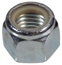 Fechadura de inserção de nylon Nut Hillman, 1,9 cm x 25 cm, pacote com 20