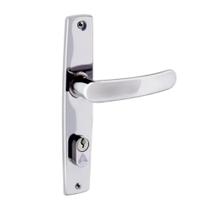 Fechadura De Porta Aliança Externa Inox Trinco Sala Quarto Cromada Premium 2600/41 Maçaneta Chave Fechadura De Porta Aliança Externa Inox Trinco Sala Quarto Cromada Premium 2600/41 Maçaneta Chave