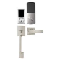 Fechadura de porta Amazon Basics Grade 3 com tela de toque eletrônica