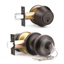 Fechadura de porta Brotima Keyed Alike, maçaneta frontal e fechadura