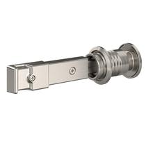 Fechadura de porta de celeiro National Hardware N700-151 Níquel acetinado 13x3x2 cm