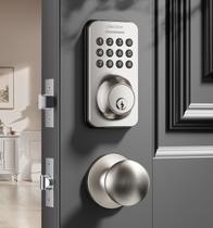 Fechadura de porta de entrada sem chave Deadbolt com conjunto de alças Ulecoce