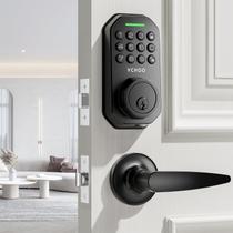 Fechadura de porta de entrada sem chave Smart Lock VCHOO com conjunto de alças