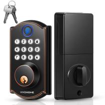 Fechadura de porta de entrada sem chave Smart Lock VIVOHOME Impressão digital Fechadura de porta de entrada sem chave Smart Lock VIVOHOME Impressão digital