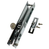 Fechadura de porta de pátio Barton Kramer 6,5" Chrome Sliding