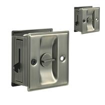 Fechadura de porta deslizante de privacidade HOMOTEK com 2 unidades de latão antigo Fechadura de porta deslizante de privacidade HOMOTEK com 2 unidades de latão antigo