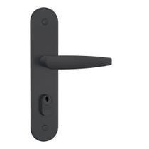 Fechadura de Porta Externa 804/33 Espelho Reto Preta Stam Fechadura de Porta Externa 804/33 Espelho Reto Preta Stam