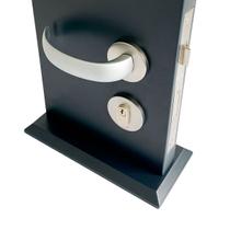 Fechadura De Porta Externa Interna Acetinada 55mm Pisa ABNT Fechadura De Porta Externa Interna Acetinada 55mm Pisa ABNT