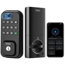 Fechadura de porta inteligente YHV CA02 Impressão digital WiFi Alexa Google Fechadura de porta inteligente YHV CA02 Impressão digital WiFi Alexa Google
