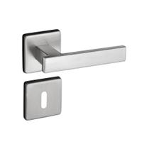 Fechadura de Porta Interna Concept 408 Quadrada Escovada Pado Fechadura de Porta Interna Concept 408 Quadrada Escovada Pado