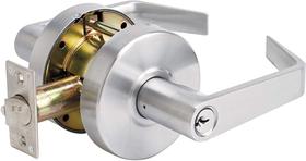 Fechadura de porta Master Lock com chave de entrada cromada escovada SLCHKE26D