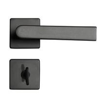 Fechadura de Porta para Banheiro Zamac Concept RQ1 414-40CB EP Preto - Pado