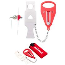 Fechadura de porta portátil Addalock The Original para viagens e casa Fechadura de porta portátil Addalock The Original para viagens e casa