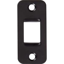 Fechadura de porta Strike Plate Stone Harbor Hardware Preto fosco