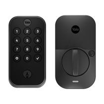 Fechadura de porta Yale Assure Lock 2 Deadbolt Black Suede Z-Wave Fechadura de porta Yale Assure Lock 2 Deadbolt Black Suede Z-Wave