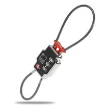 Fechadura de Segurança Lewis N. Clark Triple Security - 3 Discos - Preta