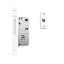 Fechadura de Segurança Trava Auxiliar 1003 Tetra Chave Branco 18mm Stam Fechadura de Segurança Trava Auxiliar 1003 Tetra Chave Branco 18mm Stam