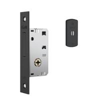 Fechadura de Segurança Trava Auxiliar 1003 Tetra Chave Preto Fosco 18mm Stam Fechadura de Segurança Trava Auxiliar 1003 Tetra Chave Preto Fosco 18mm Stam