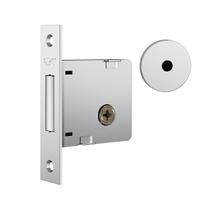 Fechadura de Segurança Trava Auxiliar 1004 Tetra Chave Roseta Redonda Cromado 40mm Stam Fechadura de Segurança Trava Auxiliar 1004 Tetra Chave Roseta Redonda Cromado 40mm Stam