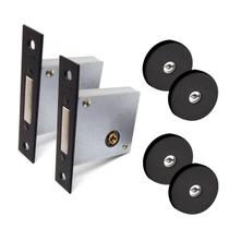 Fechadura de Segurança Trava Tetra PADO Dupla - Preta