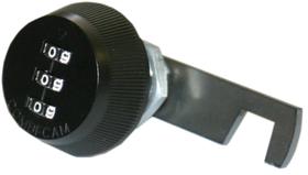 Fechadura de segurança Tuffy Combo de 3 dígitos Camlock (modelo 082) Alloy