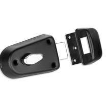 Fechadura de Sobrepor com Lingueta 355 FRP Preta 1133 Haga Fechadura de Sobrepor com Lingueta 355 FRP Preta 1133 Haga