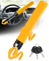 Fechadura de Volante Antifurto Tevlaphee Heavy Duty - Amarela